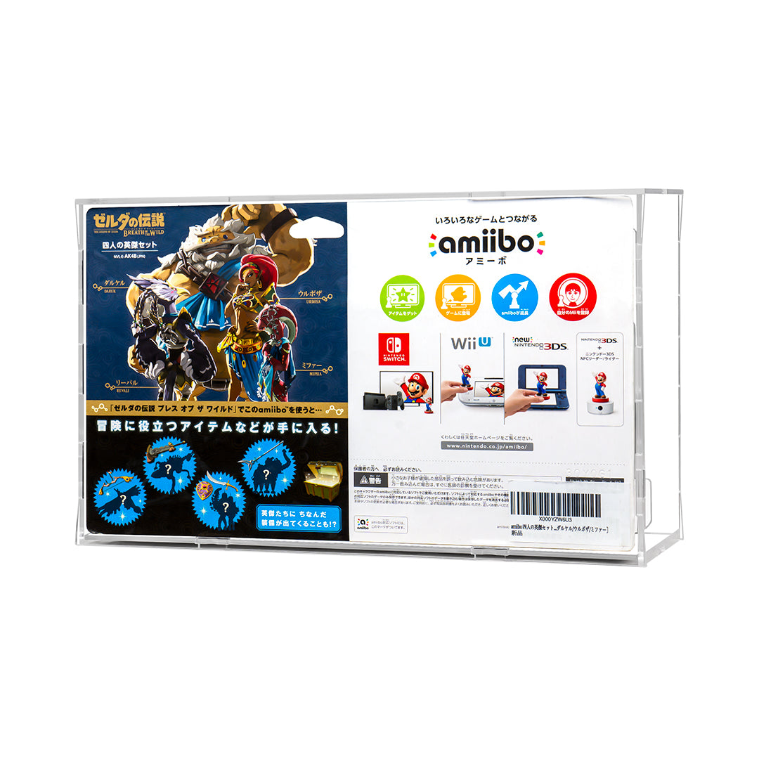 Protector para Amiibo™ Zelda: Breath of the Wild - Champions 4 Pack