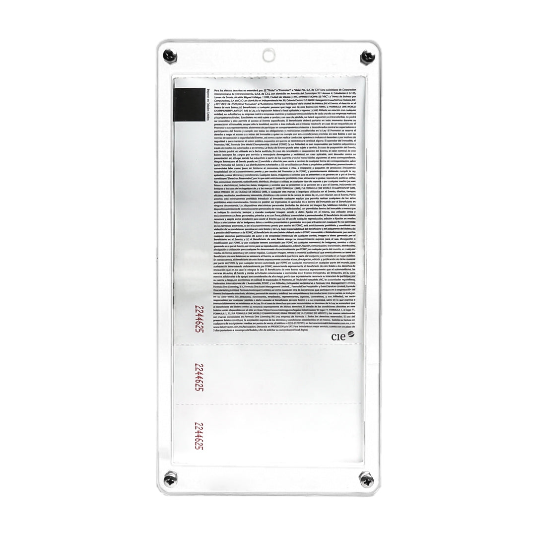 Protector para Boletos de Ticketmaster®