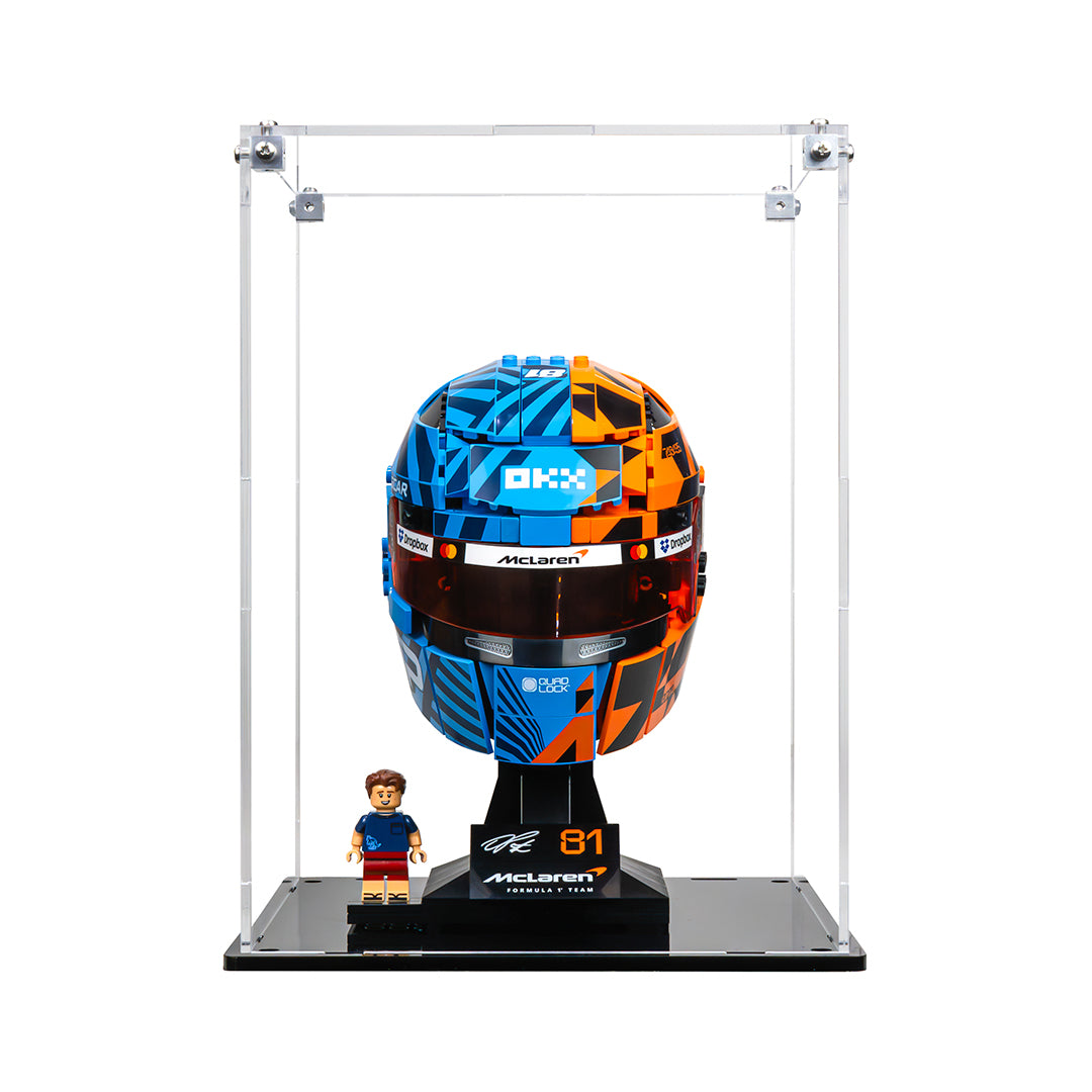 Protector Apilable para LEGO® Editions: Casco McLaren - Oscar Piastri (43017)