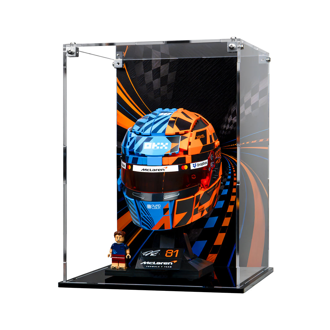 Protector Apilable para LEGO® Editions: Casco McLaren - Oscar Piastri (43017)
