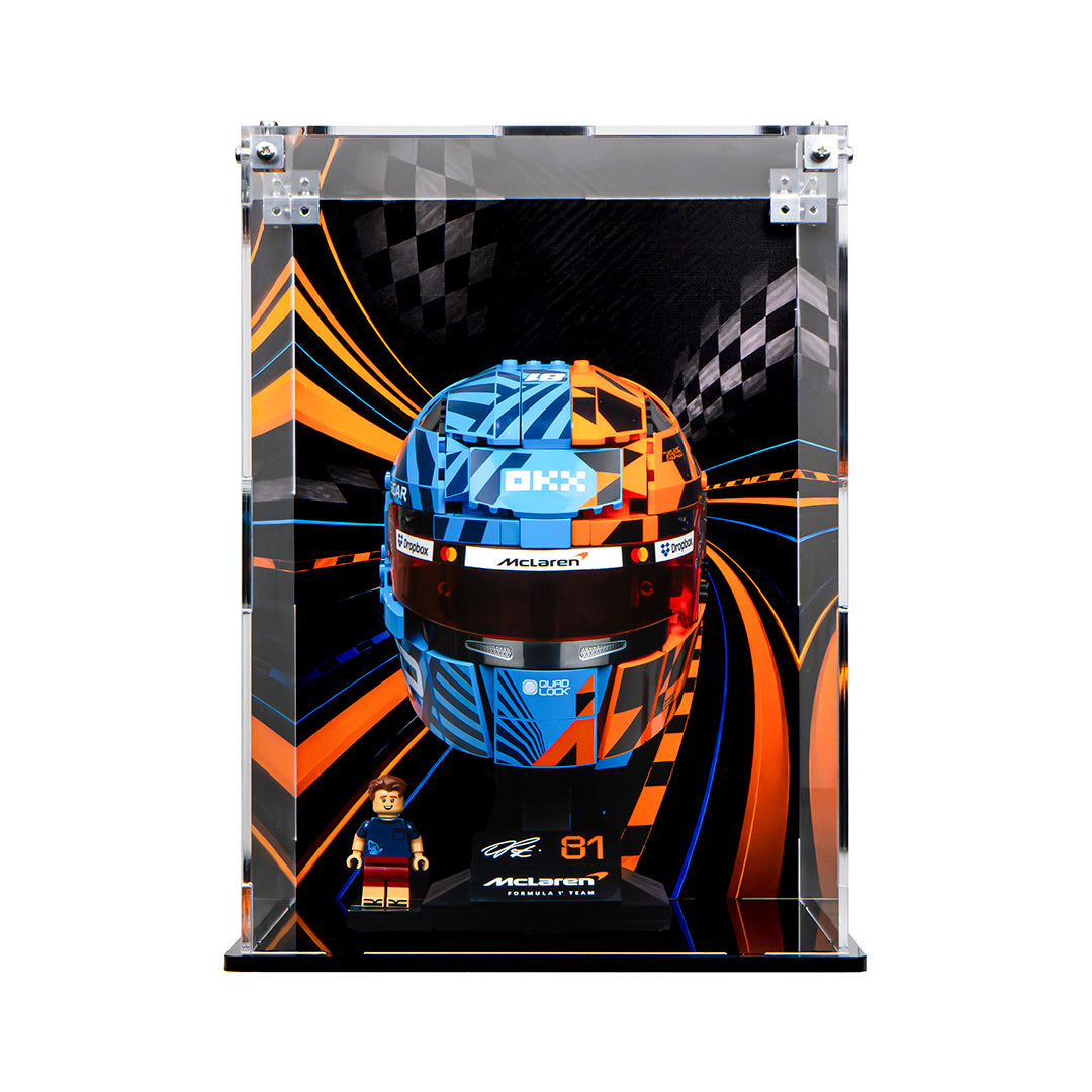 Protector Apilable para LEGO® Editions: Casco McLaren - Oscar Piastri (43017)