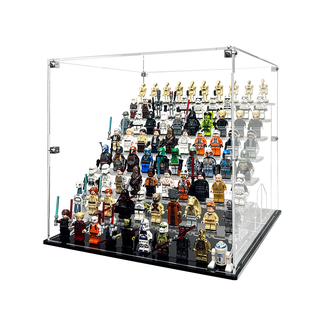 Grada con Protector para MiniFiguras™ (8 pisos - 80 figuras)