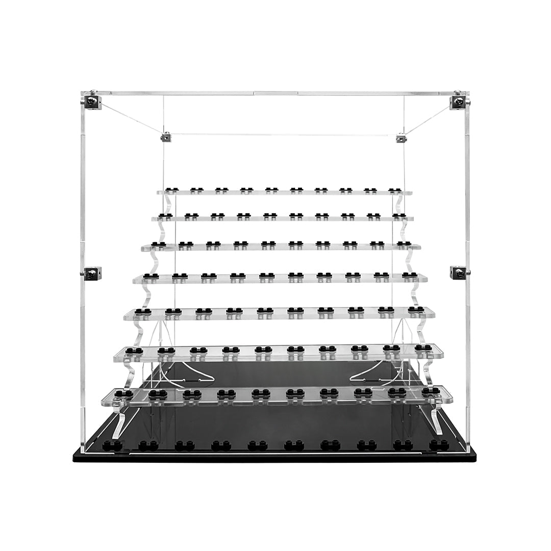 Grada con Protector para MiniFiguras™ (8 pisos - 80 figuras)