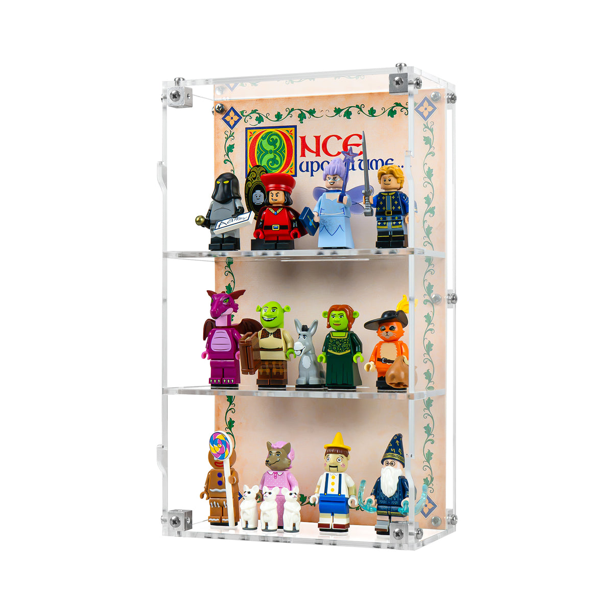 Vitrina para 12 MiniFiguras LEGO® Series: Shrek