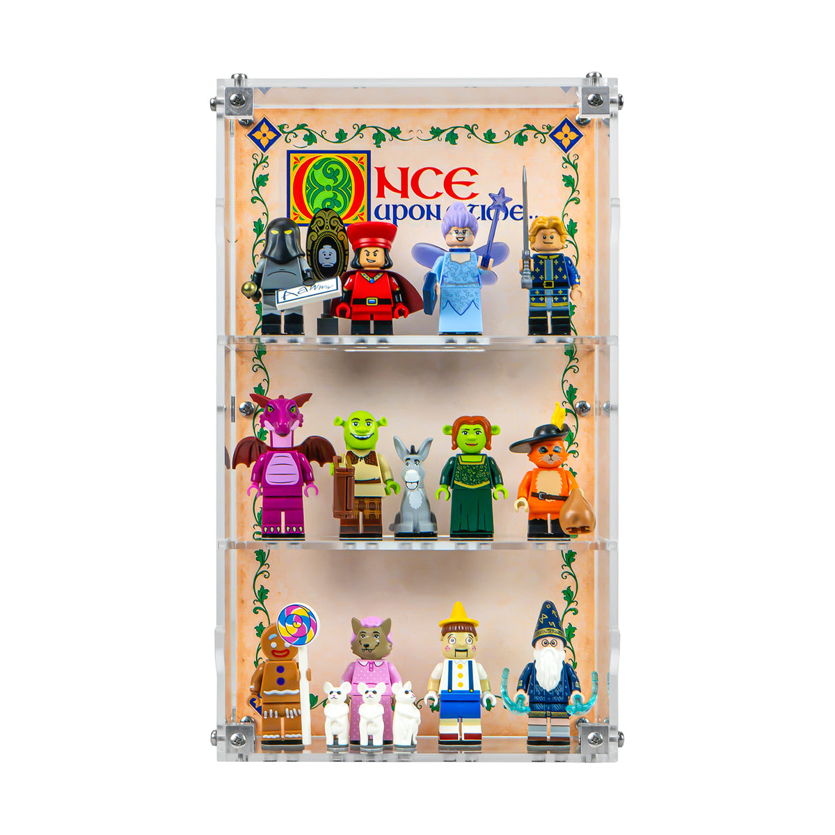 Vitrina para 12 MiniFiguras LEGO® Series: Shrek