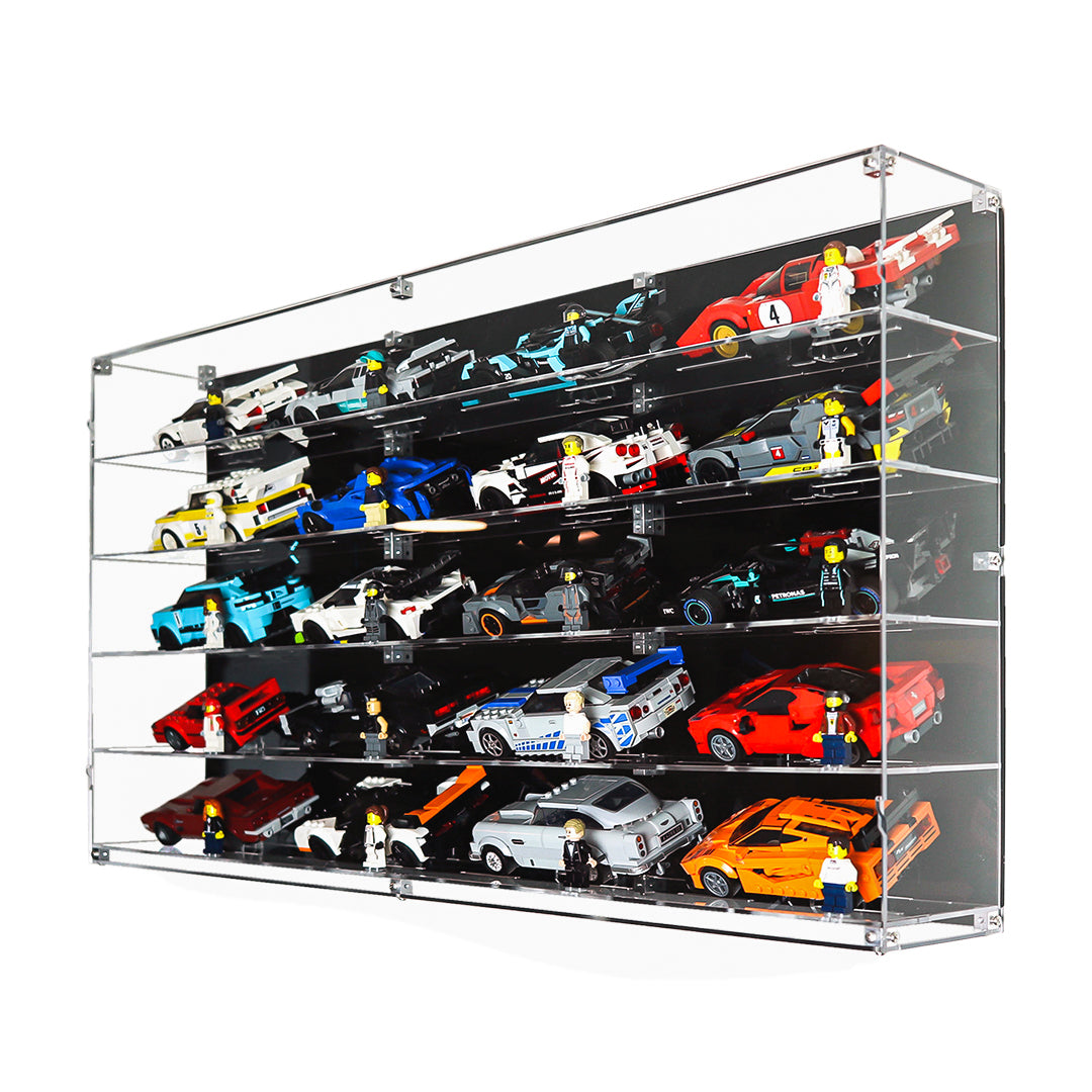 Vitrina de Pared para Speed Champions™ (4 x 5 Niveles)
