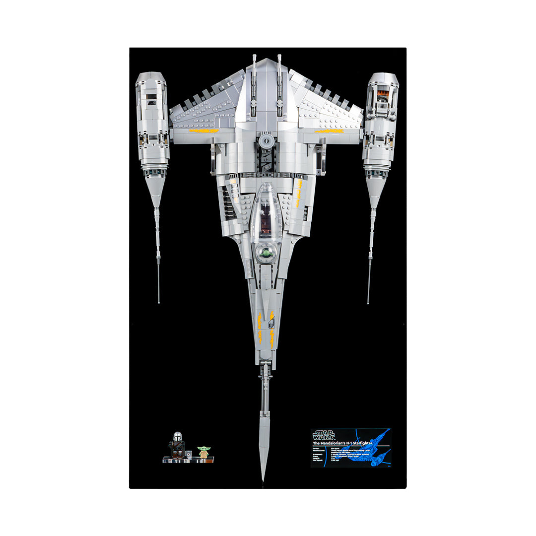 Exhibidor de Pared para LEGO®: The Mandalorian's N1 Starfighter (75442)