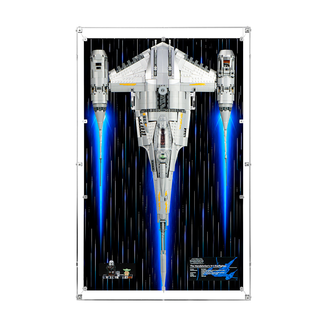 Protector de Pared para LEGO®: The Mandalorian's N1 Starfighter (75442)