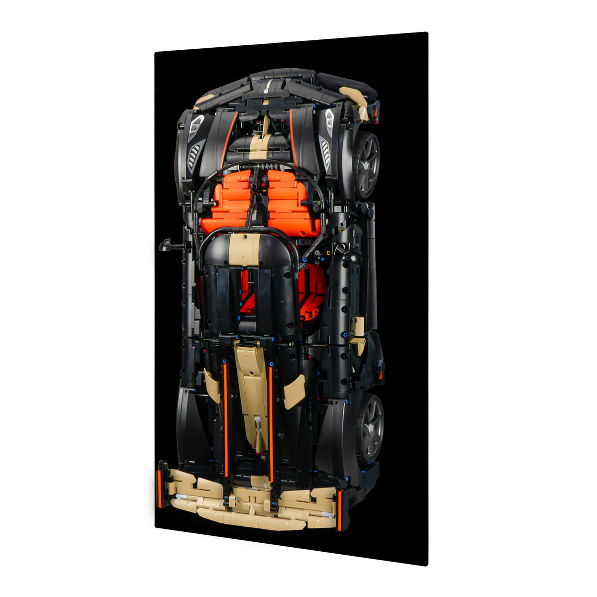 Exhibidor de Pared para LEGO Koenigsegg - Sadair's Spear (42232)