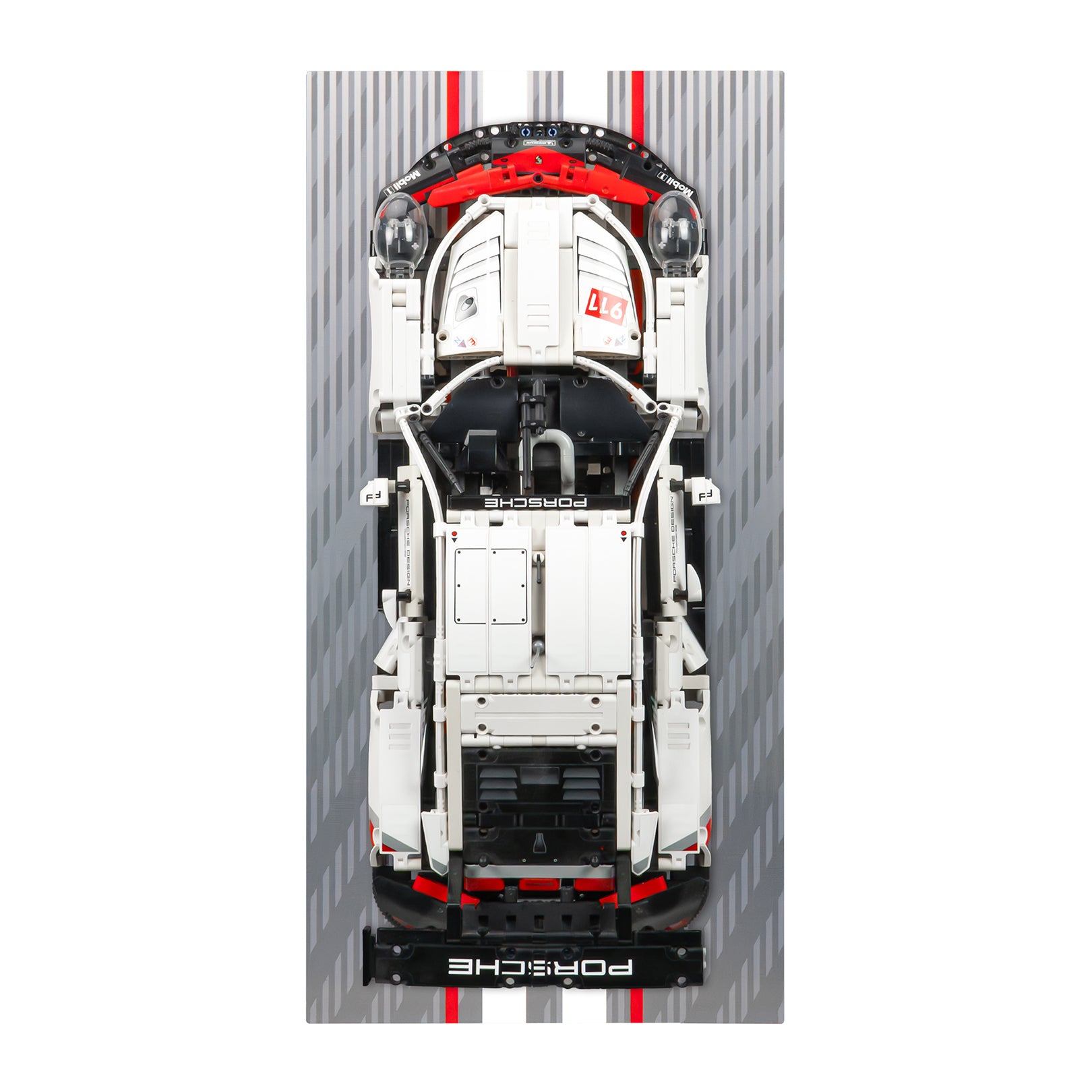 Exhibidor de Pared para LEGO Porsche 911 RSR (42096)