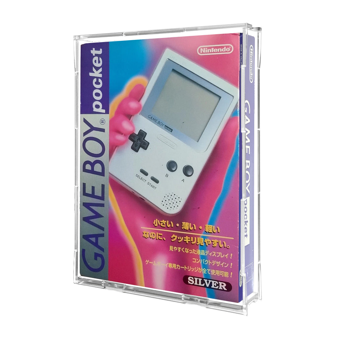 Protector para Nintendo Gameboy™ Pocket Japonesa - Caja Consola (Silver / Golden)
