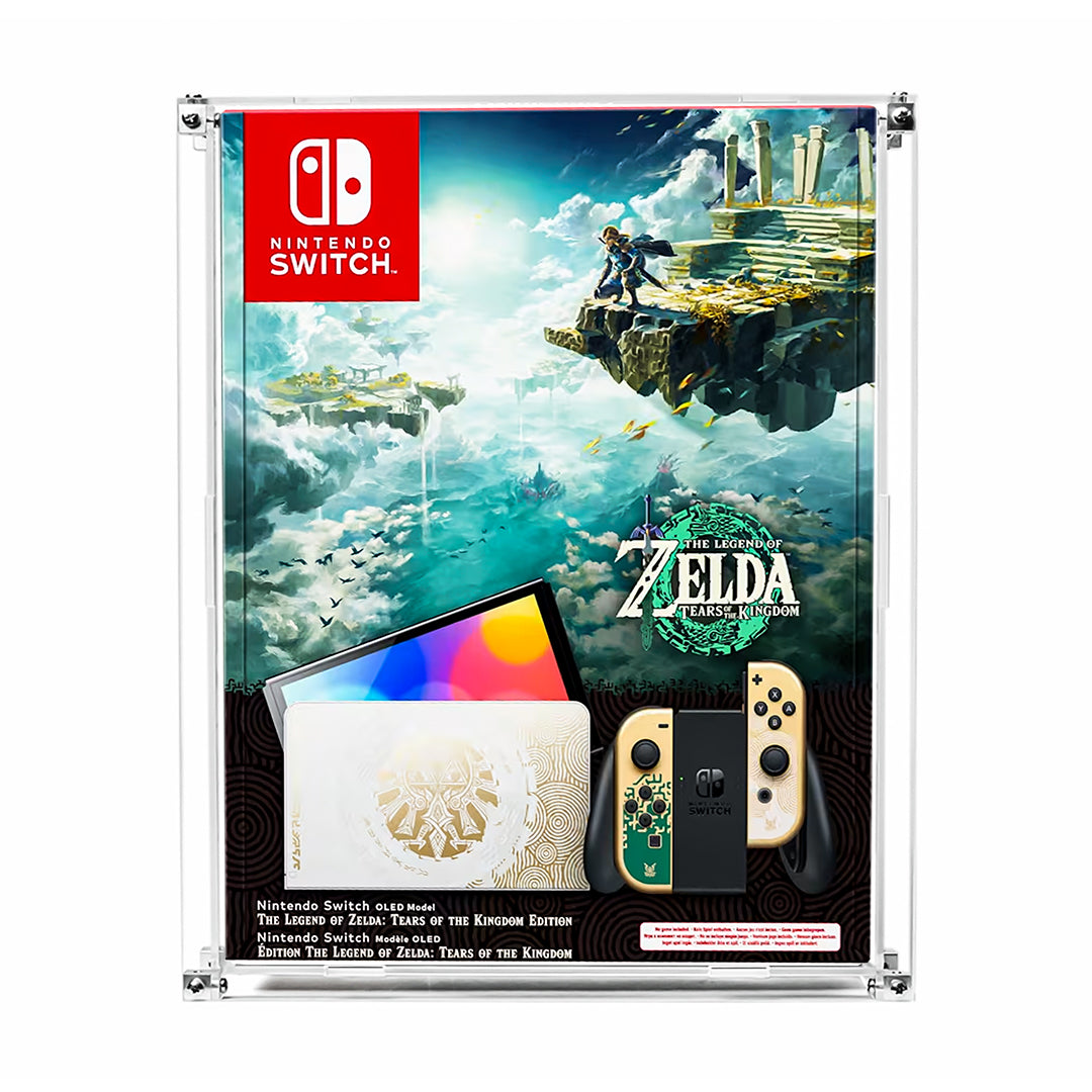 Protector Acrílico UV para caja de consola de Nintendo® Switch™ OLED - TLOZ: Tears of the Kingdom Edition