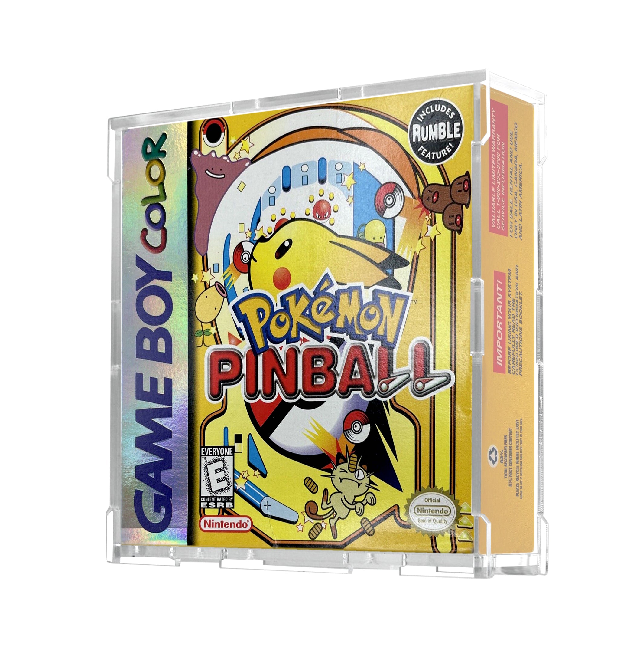 Protector para GameBoy® Color - Pokémon™ Pinball (Gamebox - USA)