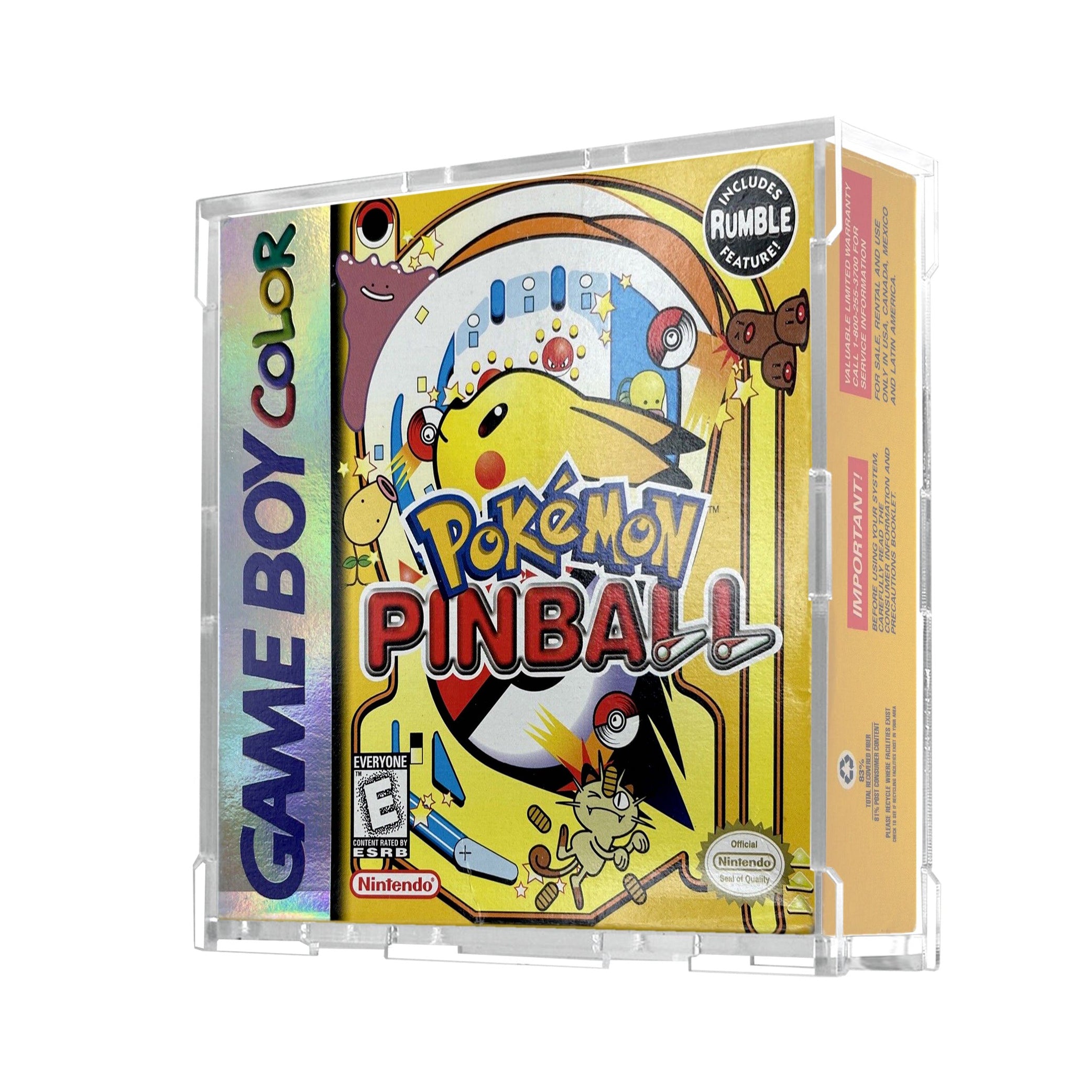Protector para GameBoy® Color - Pokémon™ Pinball (Gamebox - USA)