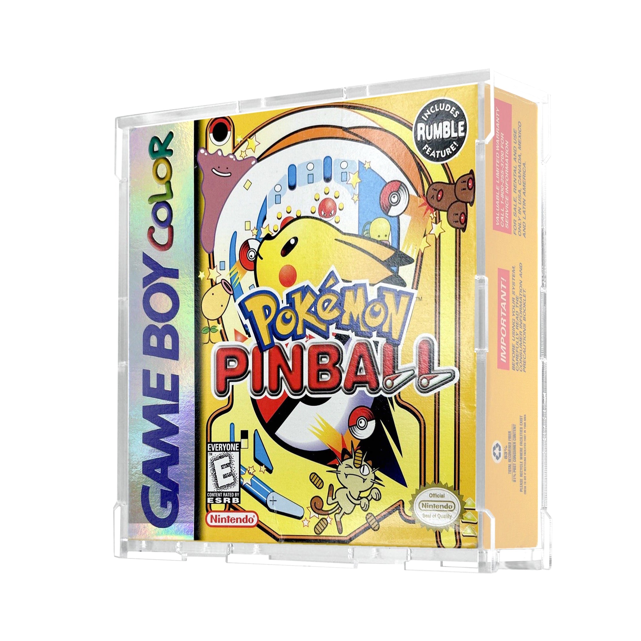 Protector para GameBoy® Color - Pokémon™ Pinball (Gamebox - USA)