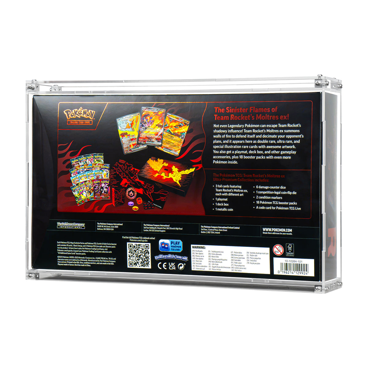 Protector para Pokémon™ TCG - UPC Team Rocket's Moltres (DRI)