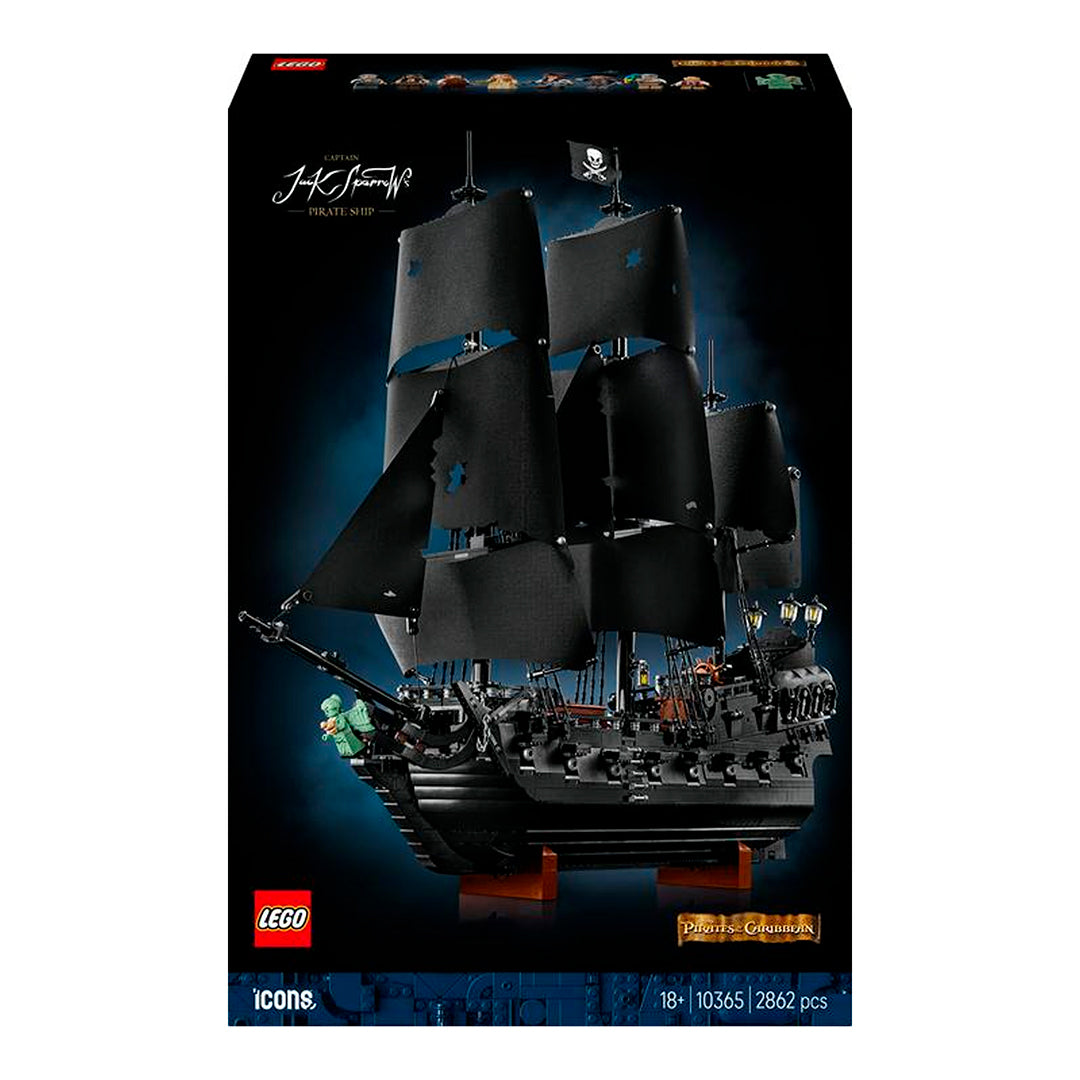 Barco Pirata del Capitán Jack Sparrow (10365) de LEGO® Icons (Abierto)