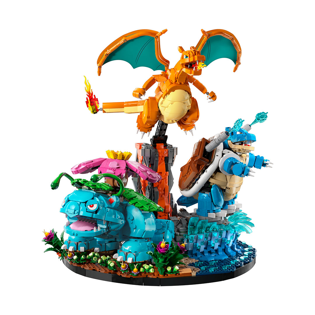 Venusaur, Charizard y Blastoise (72153) de LEGO® Pokémon™ (Abierto)