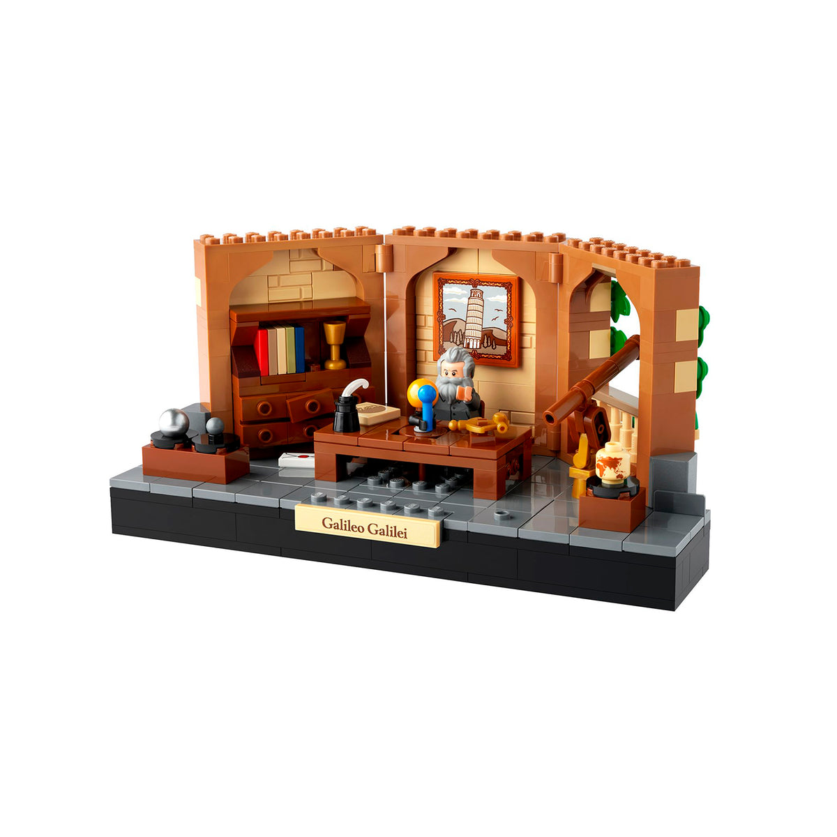 Homenaje a Galileo Galilei de LEGO® (40595) (Abierto)