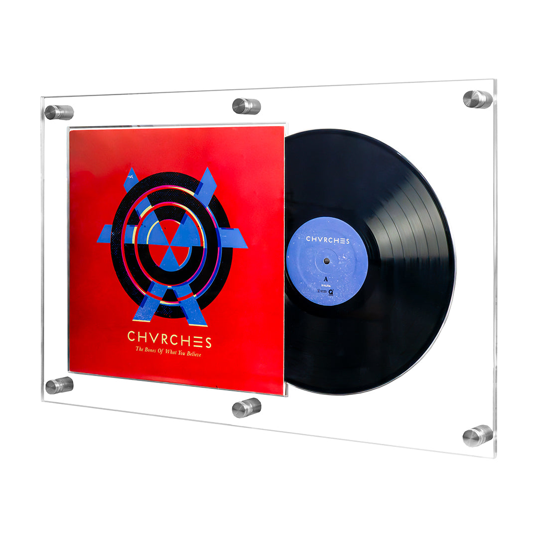 Protector a la pared para disco de vinilo (largo)