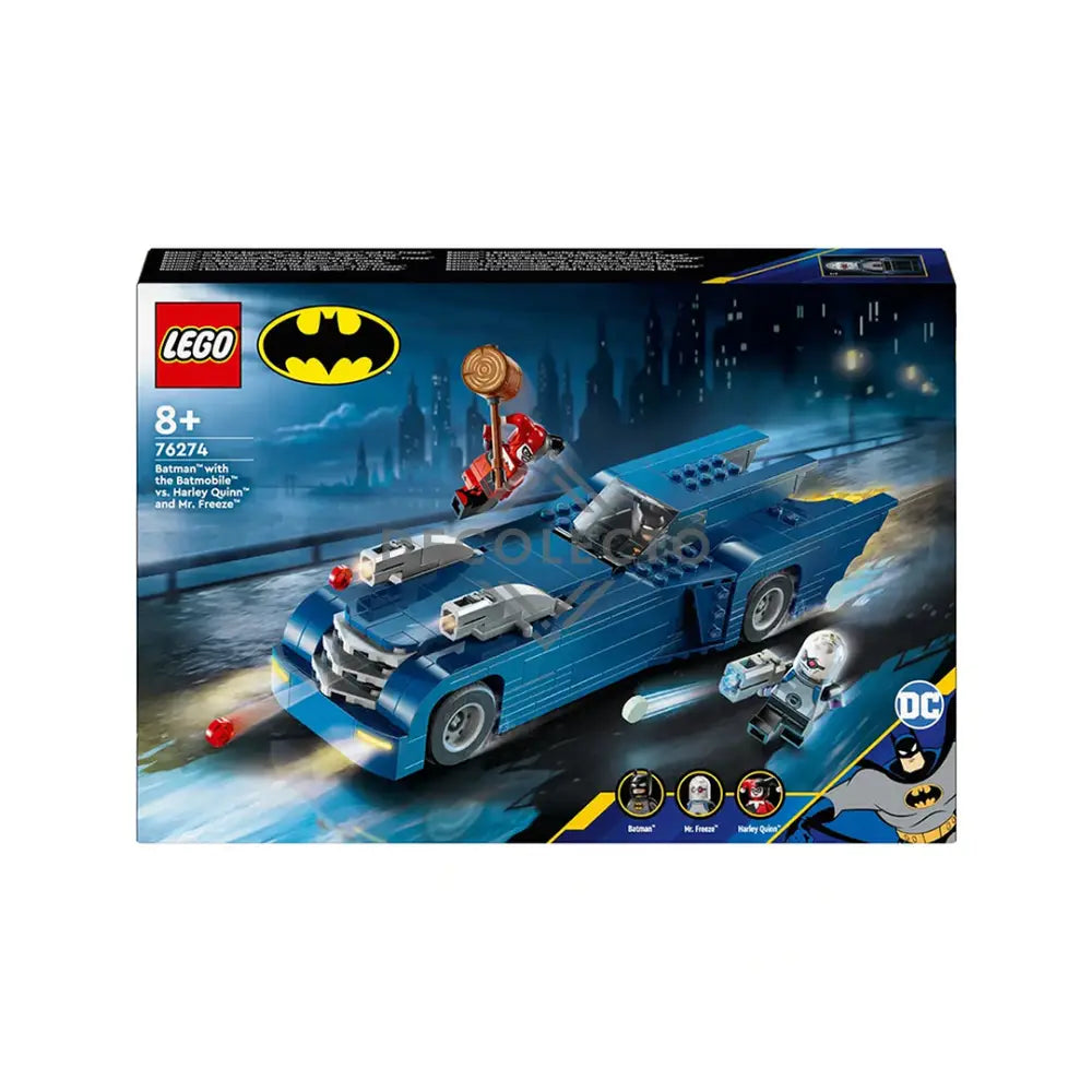 Batman™ con Batmóvil vs. Harley Quinn™ y Mr. Freeze™ (76274) de LEGO® (Abierto) Set Seminuevo