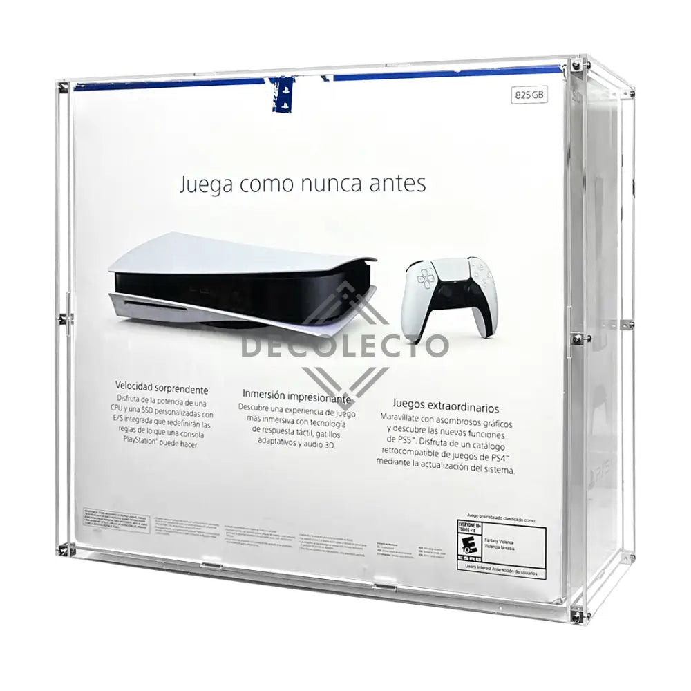 Case para PS5® (Fat Lector) Case Acrílico