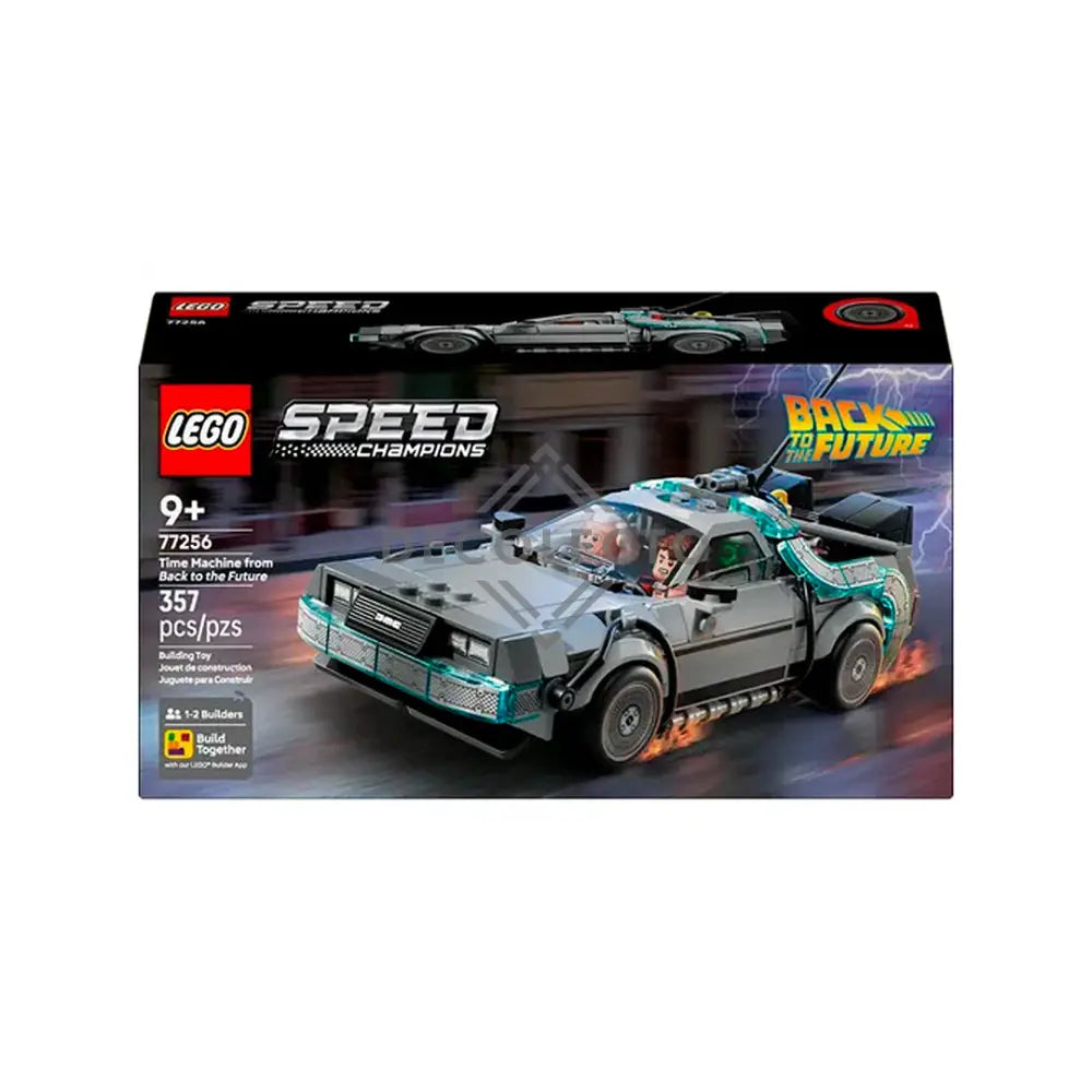 Delorean de LEGO® Speed Champions (77256) (Abierto) Set Seminuevo