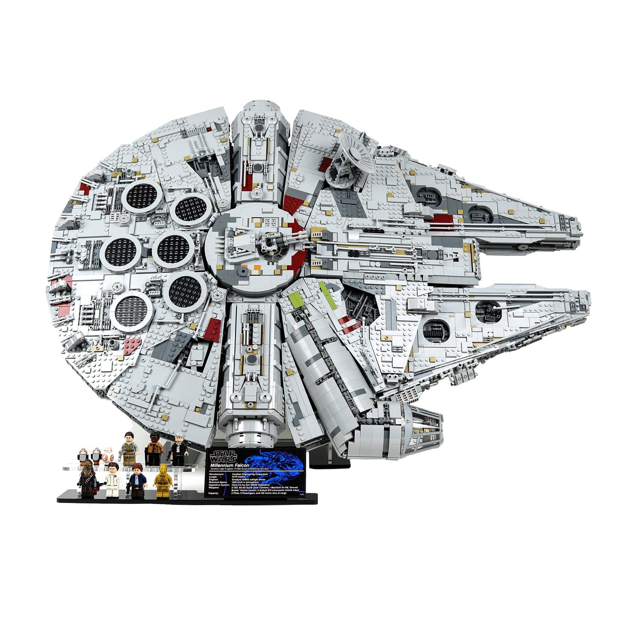 Exhibidor para Millennium Falcon™ (75192)-acrilico-exhibidor-caja-case-Decolecto