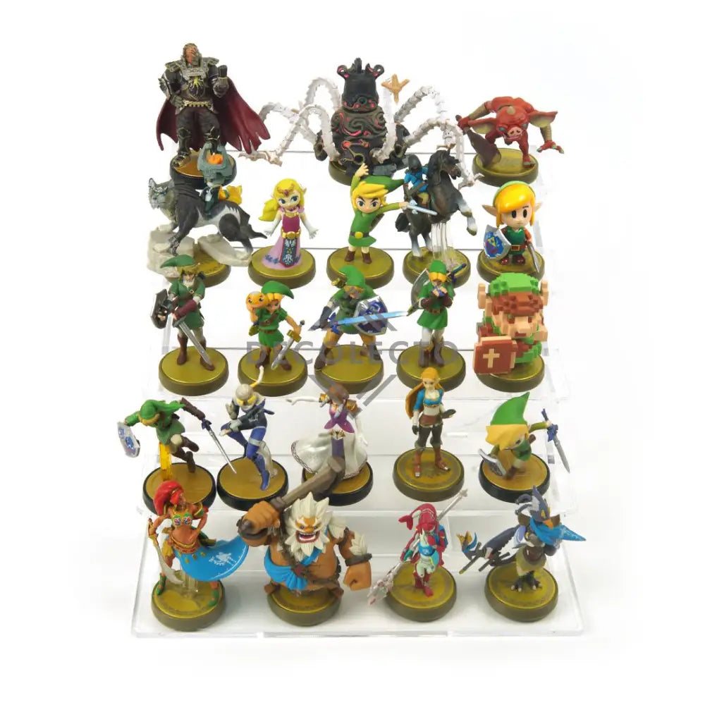 Grada para Amiibo™ de 5 Pisos-acrilico-exhibidor-caja-case-Decolecto