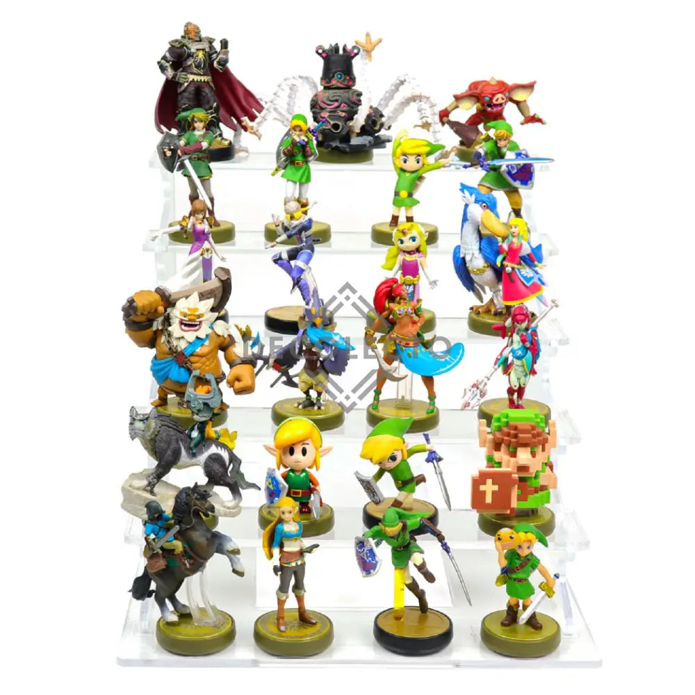 Grada para Amiibo™ de 6 Pisos-acrilico-exhibidor-caja-case-Decolecto