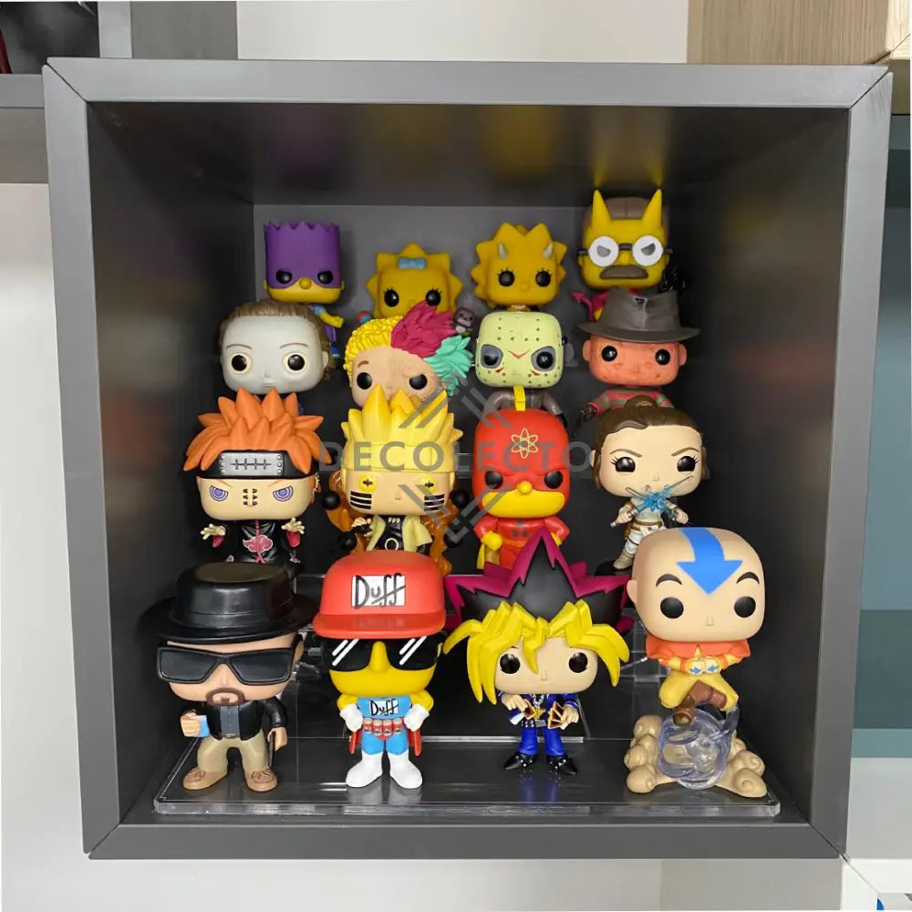 Grada para Funko Pop® de 4 Pisos-acrilico-exhibidor-caja-case-Decolecto