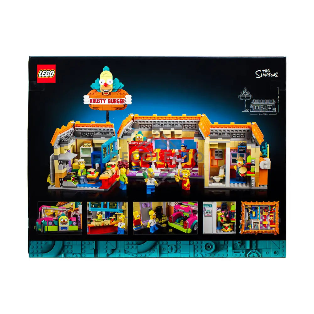 Krusty Burger (10352) de LEGO® The Simpsons™ (Abierto) Set Seminuevo