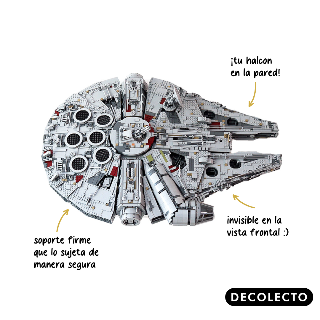 Exhibidor de Pared para Millennium Falcon™ (75192) (UCS)