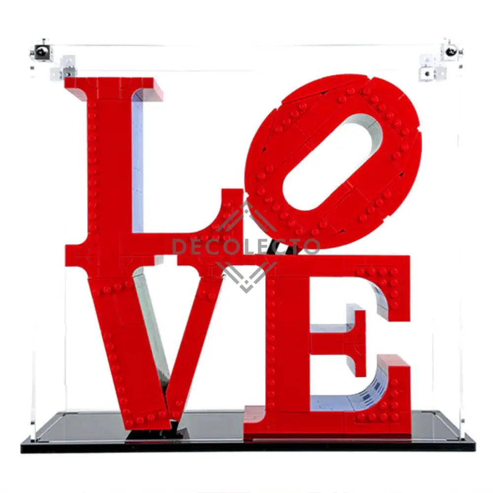 Protector acrílico para LEGO® LOVE 31214 Protector de Acrílico
