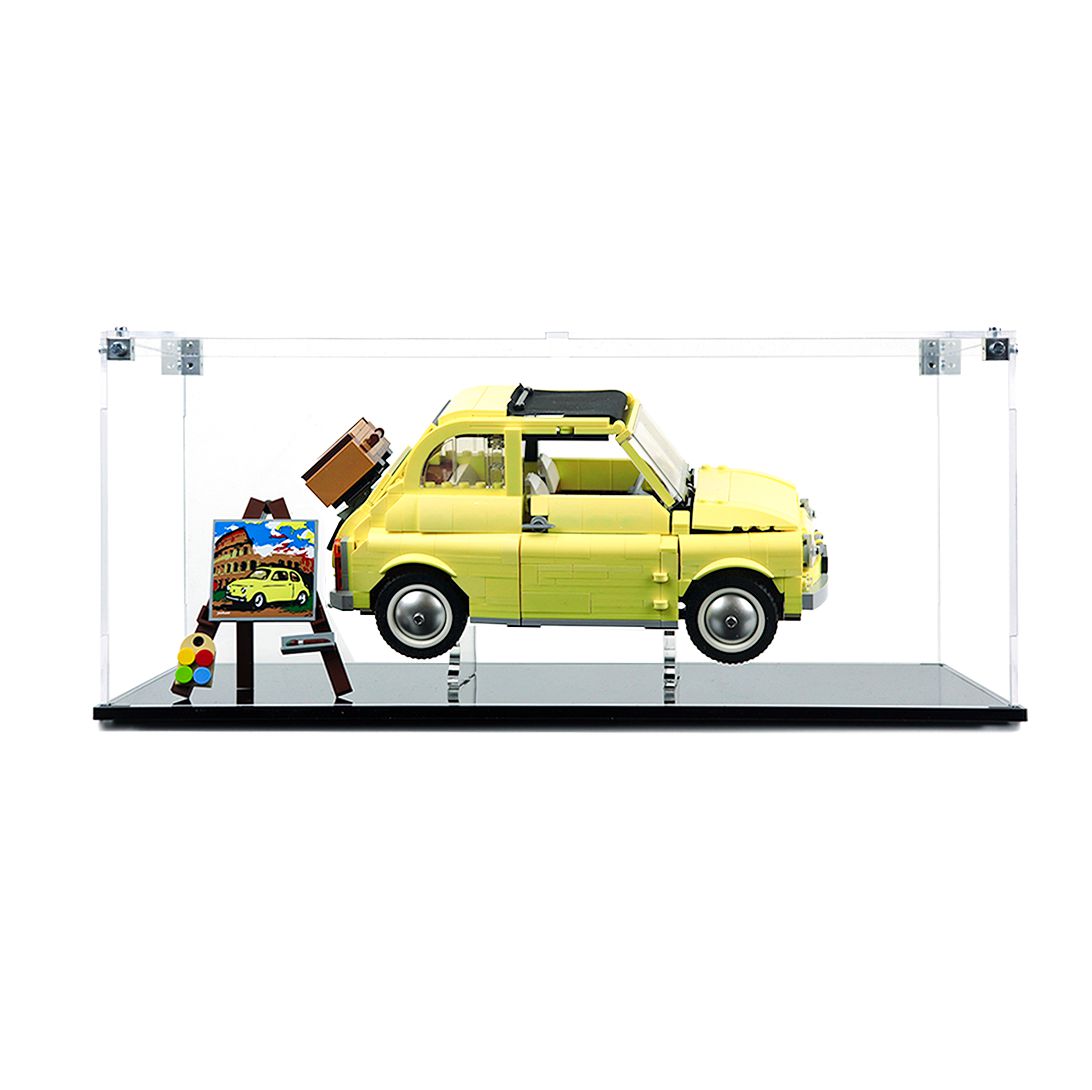 Protector Apilable para Fiat 500 (10271)-acrilico-exhibidor-caja-case-Decolecto