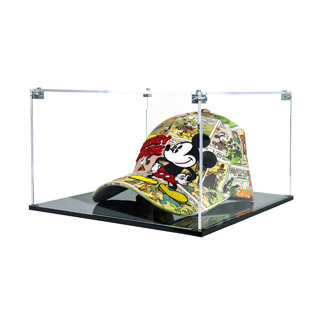 Protector Apilable para Gorra-acrilico-exhibidor-caja-case-Decolecto