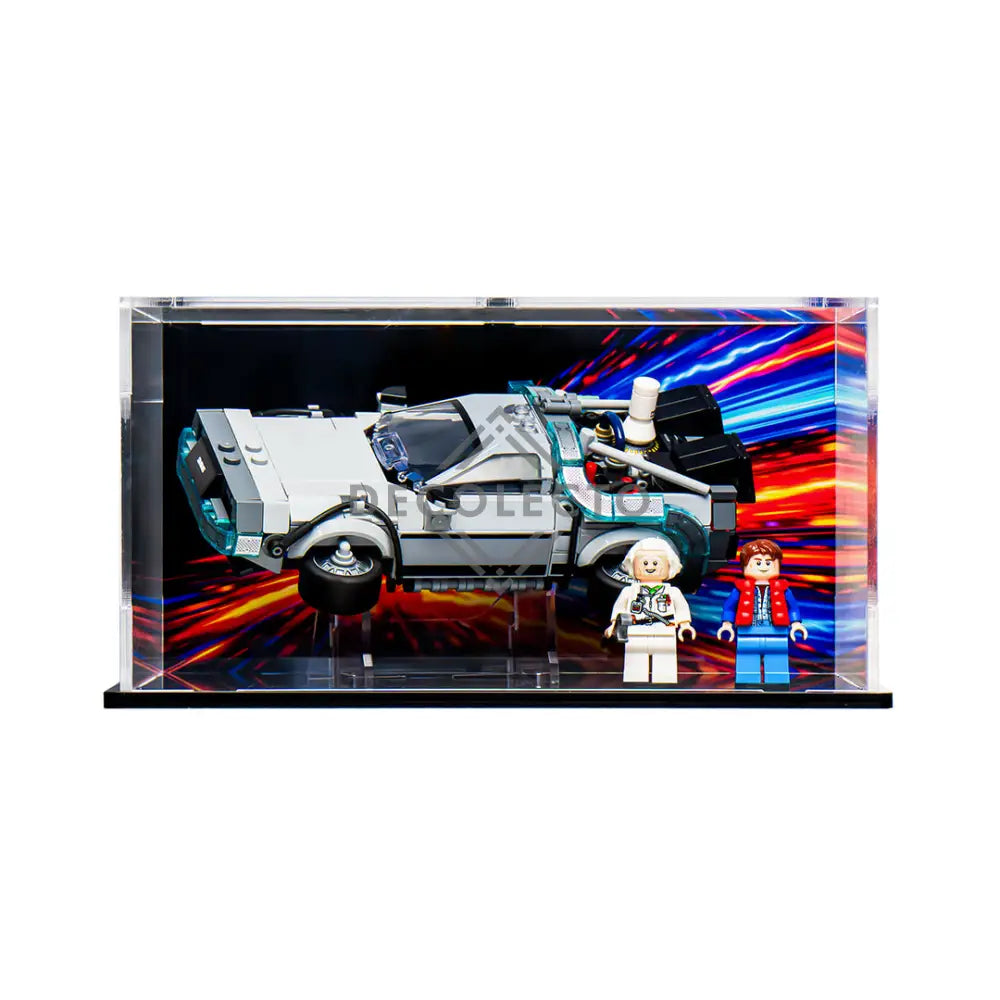 Protector Apilable para Speed Champions™ Delorean (77256) Impresión UV Protector de Acrílico