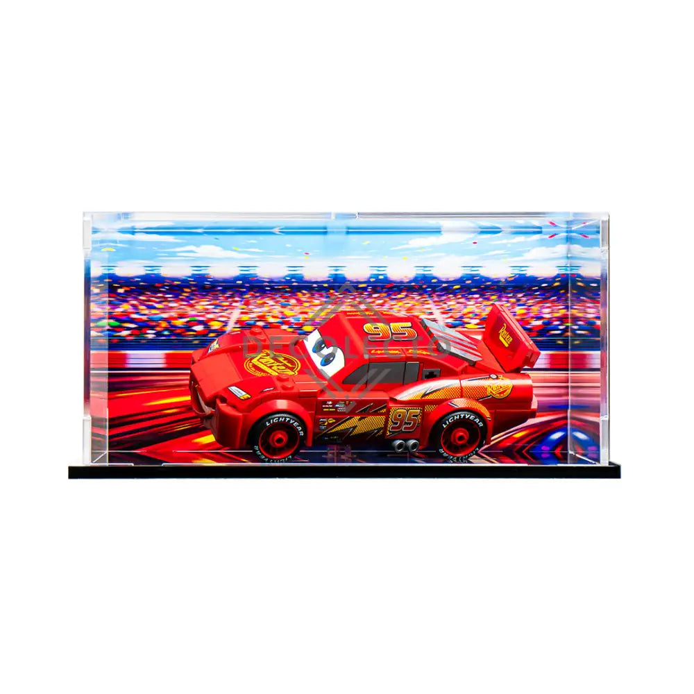 Protector apilable para Speed Champions™ Rayo McQueen (77255) Impresión UV Protector de Acrílico