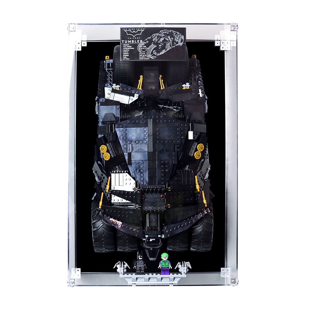 Protector de Pared para Batmobile™ Tumbler (76240)-acrilico-exhibidor-caja-case-Decolecto