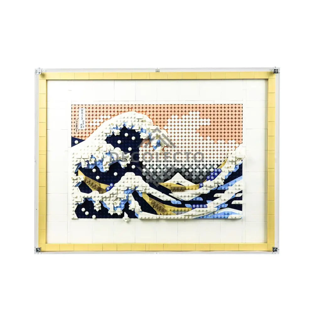 Protector de Pared para Hokusai: The Great Wave (31208)-acrilico-exhibidor-caja-case-Decolecto
