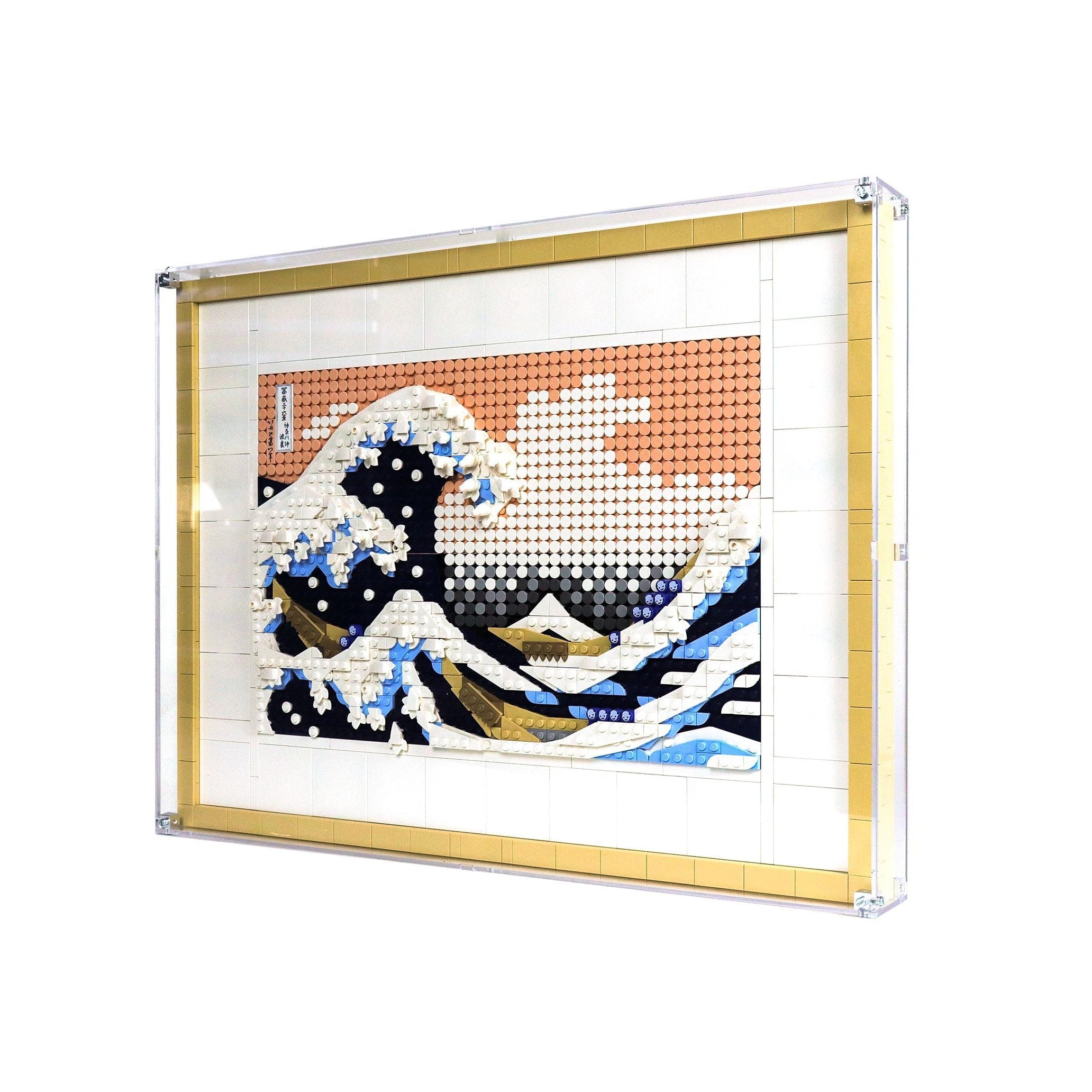 Protector de Pared para Hokusai: The Great Wave (31208)-acrilico-exhibidor-caja-case-Decolecto