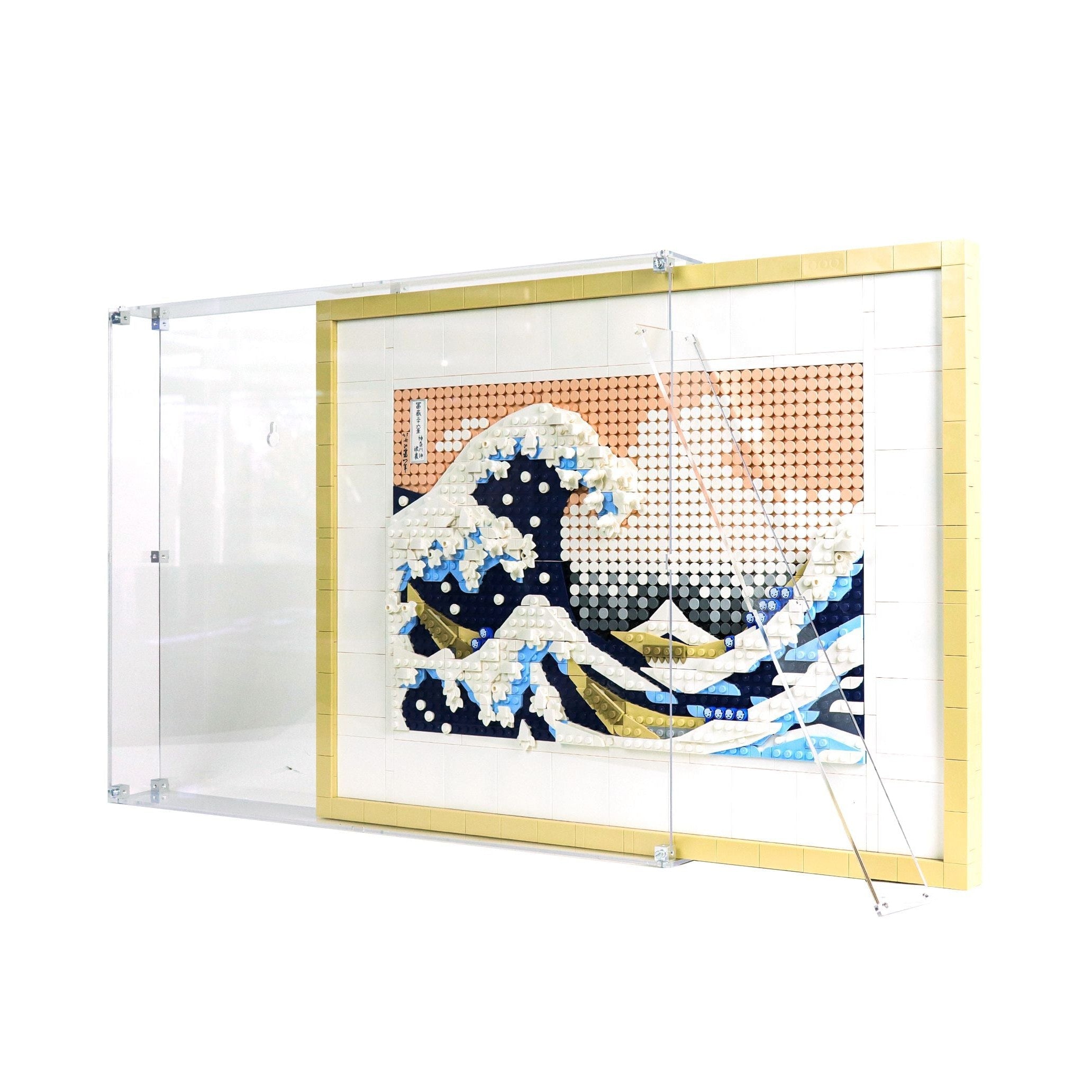 Protector de Pared para Hokusai: The Great Wave (31208)-acrilico-exhibidor-caja-case-Decolecto