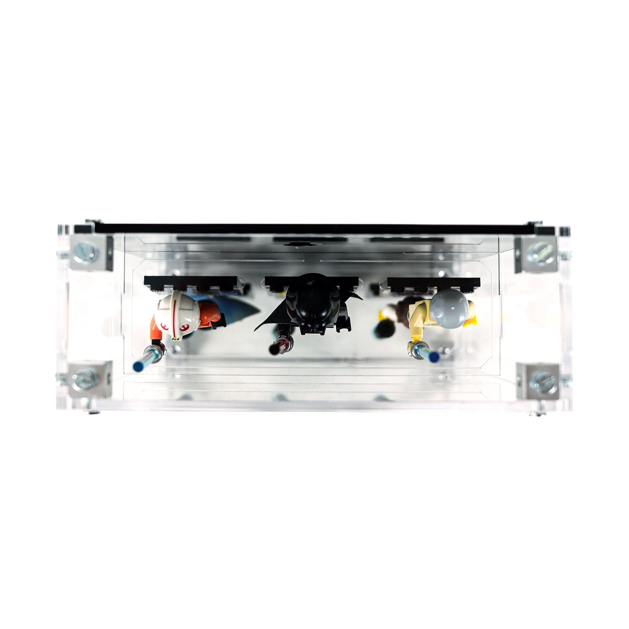 Protector de Pared para MiniFiguras™ LEGO® (3 Ancho)-acrilico-exhibidor-caja-case-Decolecto