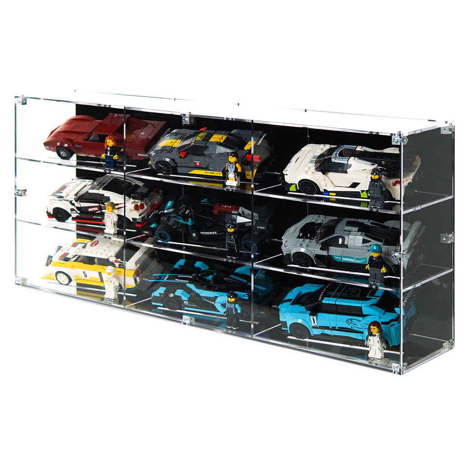 Vitrina de Pared para Speed Champions™ (3 x 3 Niveles)