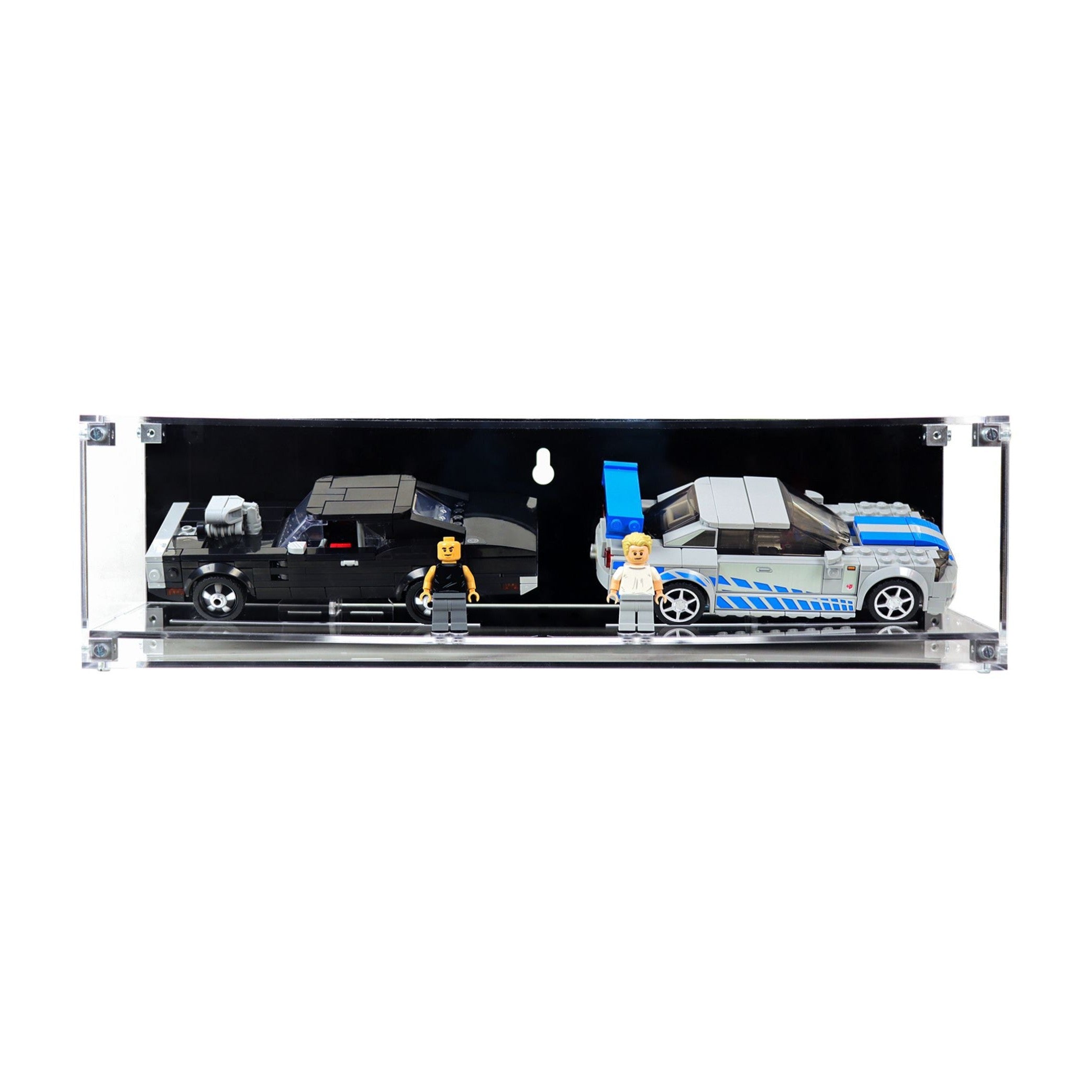 Protector de Pared para Speed Champions™ Duo-acrilico-exhibidor-caja-case-Decolecto