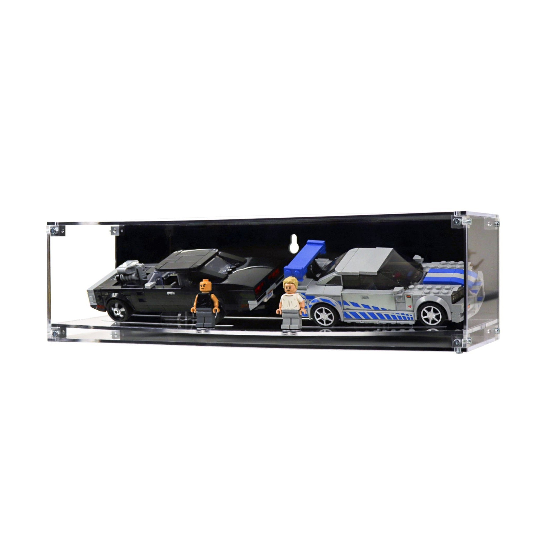 Protector de Pared para Speed Champions™ Duo-acrilico-exhibidor-caja-case-Decolecto