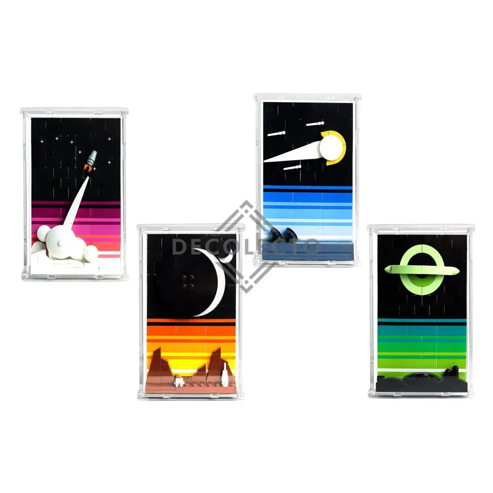 Protector de Pared para Tales of a Space Age (21340)-acrilico-exhibidor-caja-case-Decolecto