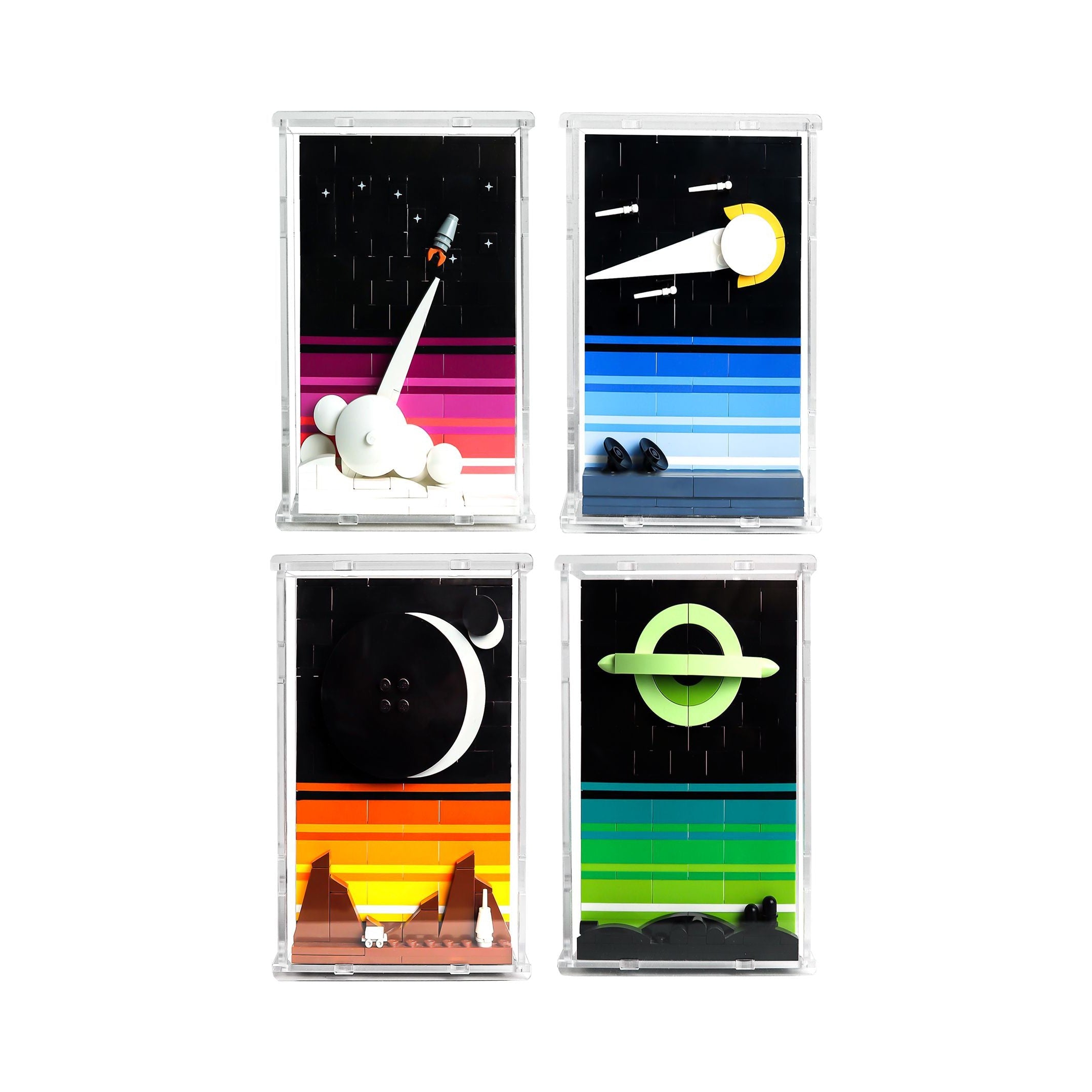 Protector de Pared para Tales of a Space Age (21340)-acrilico-exhibidor-caja-case-Decolecto