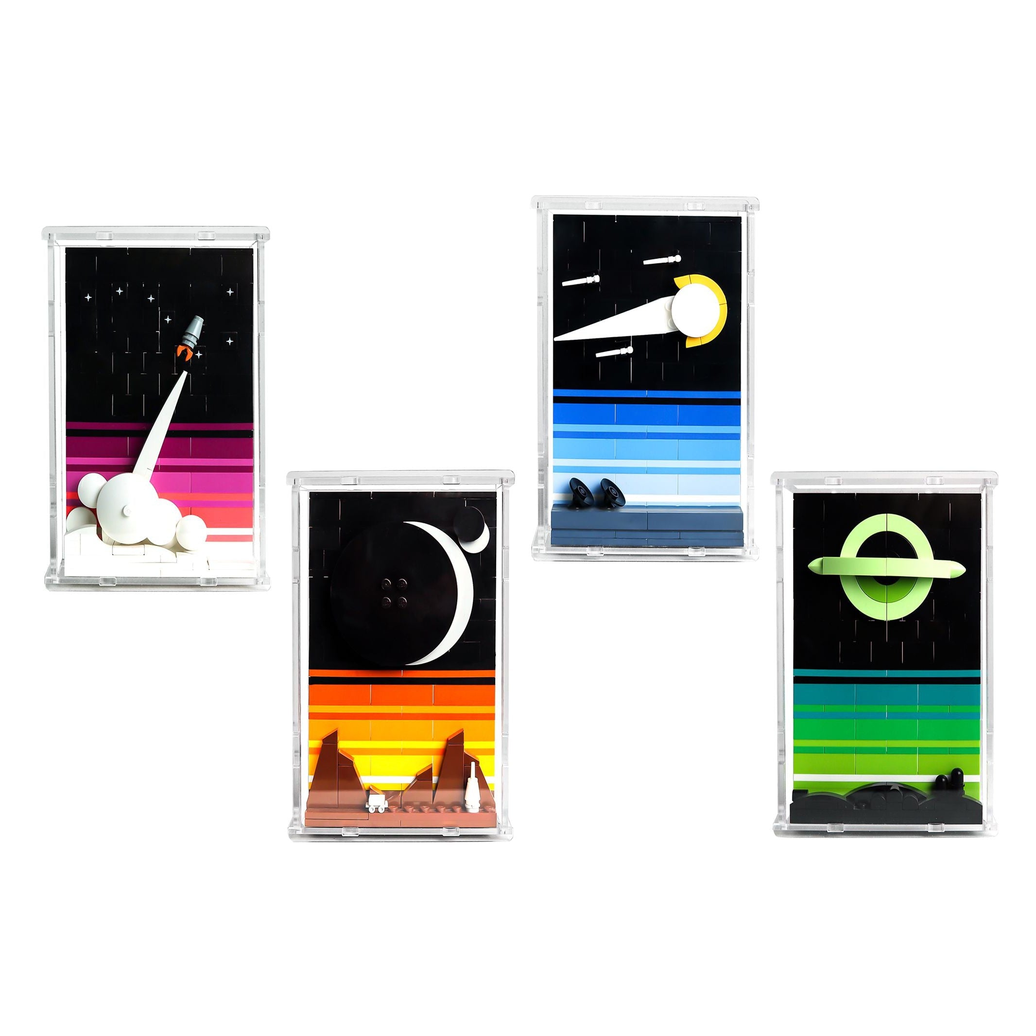 Protector de Pared para Tales of a Space Age (21340)-acrilico-exhibidor-caja-case-Decolecto