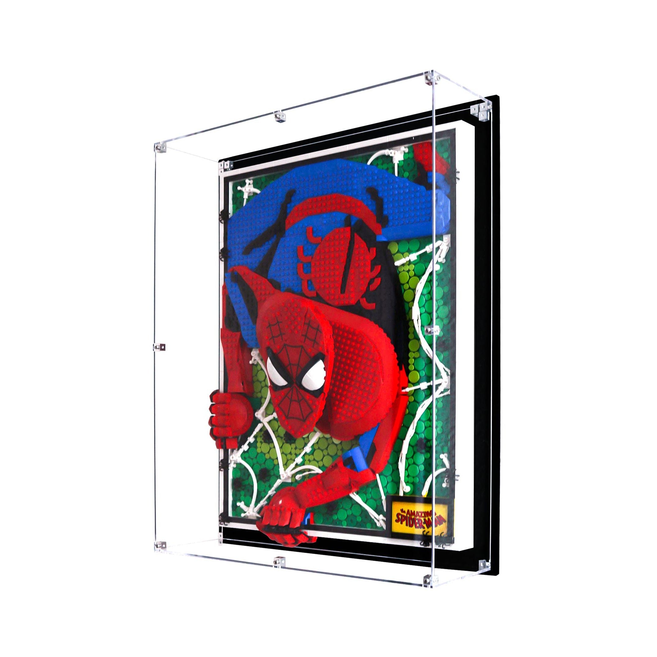 Protector de Pared para The Amazing Spiderman™ (31209)-acrilico-exhibidor-caja-case-Decolecto